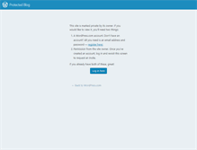 Tablet Screenshot of futilityking.wordpress.com