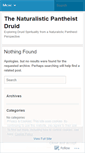 Mobile Screenshot of naturalisticpantheism.wordpress.com