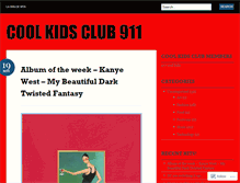 Tablet Screenshot of coolkidsclub911.wordpress.com