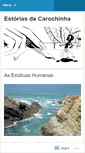 Mobile Screenshot of estorias.wordpress.com