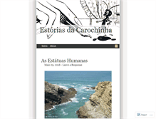 Tablet Screenshot of estorias.wordpress.com