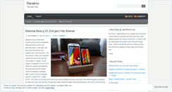 Desktop Screenshot of planetnix.wordpress.com
