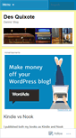 Mobile Screenshot of desquixote.wordpress.com