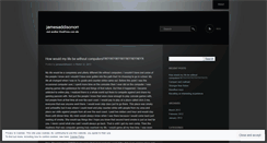 Desktop Screenshot of jamesaddisonorr.wordpress.com