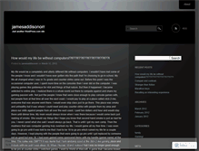 Tablet Screenshot of jamesaddisonorr.wordpress.com