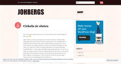 Desktop Screenshot of johbergs.wordpress.com