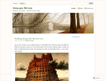 Tablet Screenshot of gerardmuniz.wordpress.com