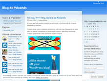 Tablet Screenshot of paleandoblog.wordpress.com