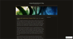 Desktop Screenshot of compositionalendeavor.wordpress.com