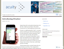 Tablet Screenshot of acuitec.wordpress.com