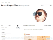 Tablet Screenshot of lucasrdiaz.wordpress.com