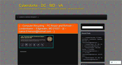 Desktop Screenshot of cyberdorks.wordpress.com