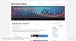 Desktop Screenshot of bestsongs9.wordpress.com