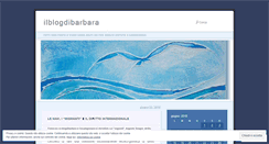 Desktop Screenshot of ilblogdibarbara.wordpress.com