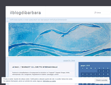 Tablet Screenshot of ilblogdibarbara.wordpress.com