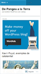 Mobile Screenshot of depangeaalaterra.wordpress.com