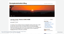 Desktop Screenshot of dorisjakobshindia.wordpress.com