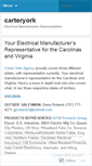 Mobile Screenshot of carteryork.wordpress.com