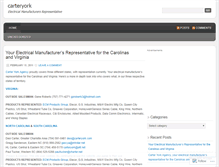 Tablet Screenshot of carteryork.wordpress.com