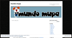 Desktop Screenshot of mundomupa.wordpress.com