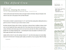 Tablet Screenshot of kalford.wordpress.com