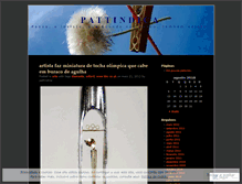 Tablet Screenshot of pattindica.wordpress.com