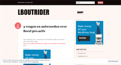 Desktop Screenshot of lboutrider.wordpress.com