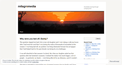 Desktop Screenshot of milagromedia.wordpress.com