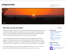 Tablet Screenshot of milagromedia.wordpress.com