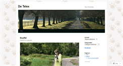 Desktop Screenshot of detelex.wordpress.com