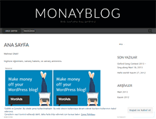 Tablet Screenshot of monayblog.wordpress.com