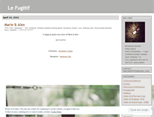Tablet Screenshot of lefugitif.wordpress.com