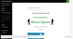 Desktop Screenshot of hoinariromani.wordpress.com