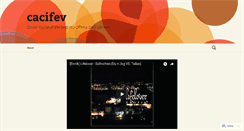 Desktop Screenshot of cacifev.wordpress.com