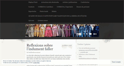 Desktop Screenshot of lesfoliesdecarcaixent.wordpress.com
