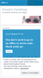 Mobile Screenshot of krisdl.wordpress.com