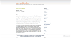 Desktop Screenshot of mothrasblog.wordpress.com