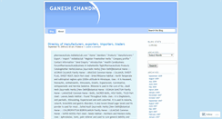 Desktop Screenshot of chandniganesh.wordpress.com