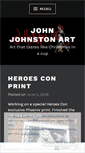 Mobile Screenshot of johnjohnstonart.wordpress.com