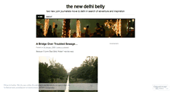 Desktop Screenshot of newdelhibelly.wordpress.com
