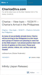 Mobile Screenshot of charicedivablog.wordpress.com