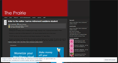 Desktop Screenshot of prairieonline.wordpress.com