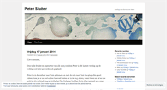 Desktop Screenshot of petersluiter.wordpress.com