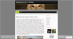 Desktop Screenshot of middleclassmom.wordpress.com