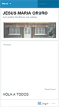 Mobile Screenshot of colegiojesusmariaoruro.wordpress.com