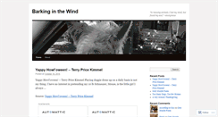 Desktop Screenshot of barkinginthewind1.wordpress.com