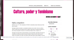 Desktop Screenshot of inmamsanchez.wordpress.com