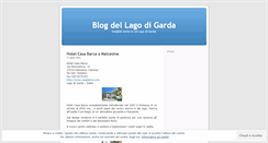 Desktop Screenshot of lagodigardaitalia.wordpress.com