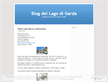 Tablet Screenshot of lagodigardaitalia.wordpress.com