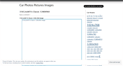 Desktop Screenshot of carphotos1.wordpress.com